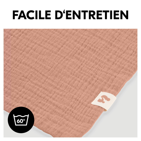 Facile d'entretien et lavable à 60° C