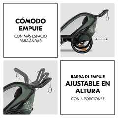 Muy cómodo de empujar