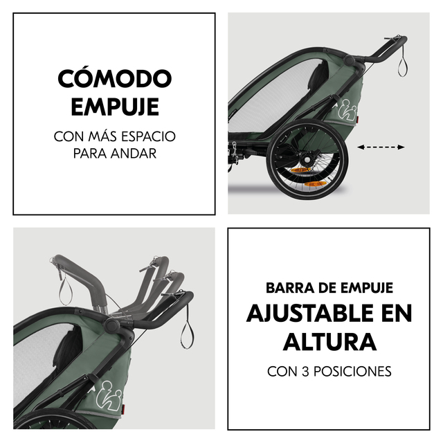 Bike N Walk Duo Dark Green