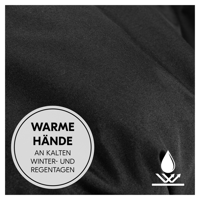 Pushchair Handmuff Black
