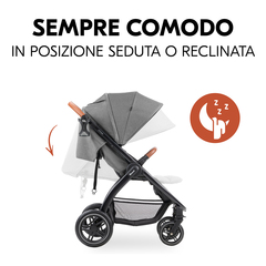 Seduto e sdraiato
