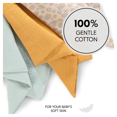 100% coton pour la peau sensible de bébé