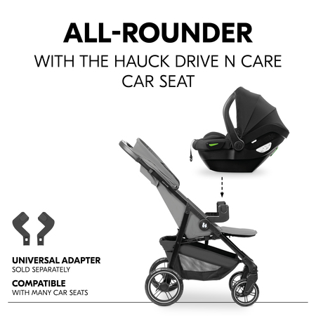 Compatible with many baby car seats