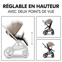 Position assise confortable, deux points de vue