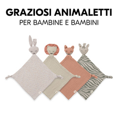 Grazioso design con animaletti per bimbi e bimbe