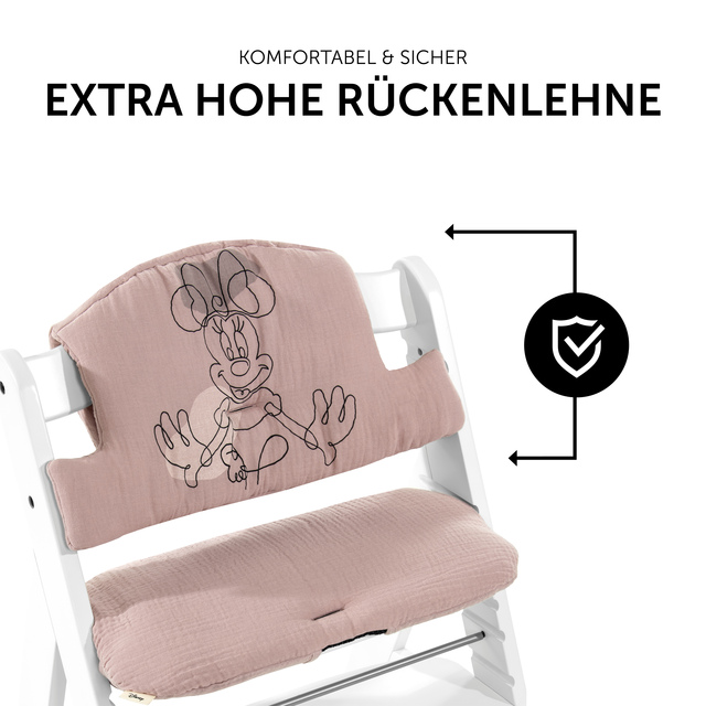 Highchair Pad Select  Minnie Mouse Rose