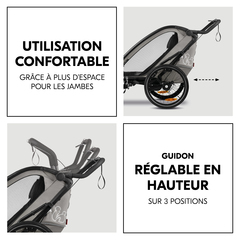 Très confortable à pousser