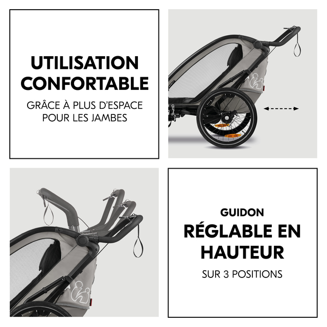 Bike N Walk Duo Light Grey