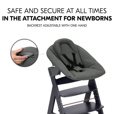 Hauck alpha plus grey newborn set 2025