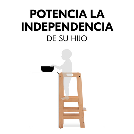 Fomenta la independencia de su hijo