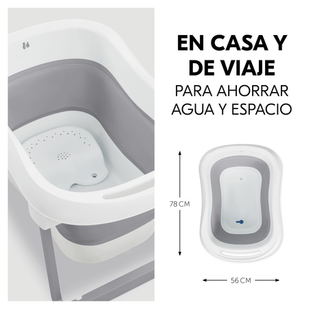 Bañera para bebés para uso interior y exterior