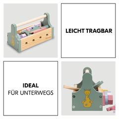 Leicht tragbar dank praktischem Henkel