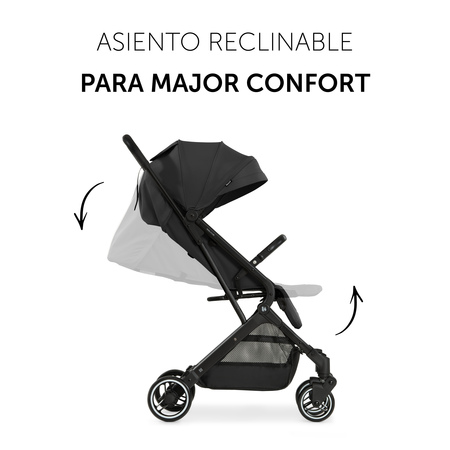 Asiento ajustable y reclinable para comodidad