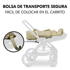 Bolsa segura fácil de sujetar a la silla de paseo