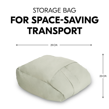 Patch pocket for comfortable transport