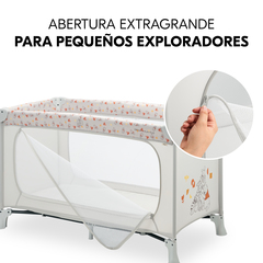 Gran abertura para pequeños exploradores