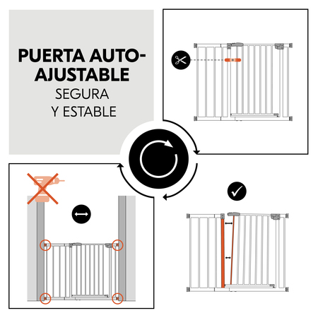 Verja autoajustable