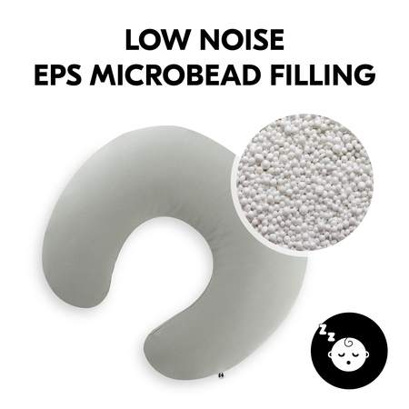 Cuddly, ergonomic EPS microbead filling