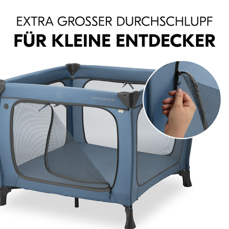 Extra großer Durchschlupf für kleine Entdecker