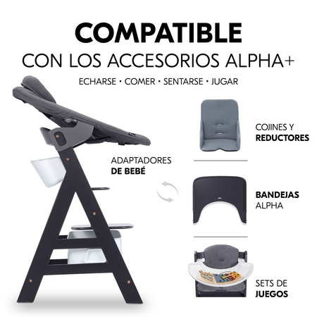 Compatible con accesorios Alpha+