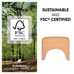 Sustainable and FSC® certified beechwood