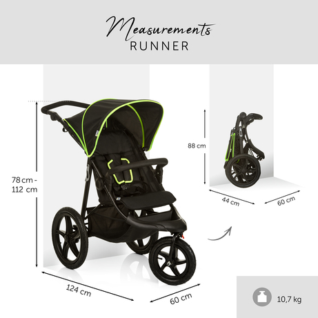 Silla de paseo para correr Hauck Runner