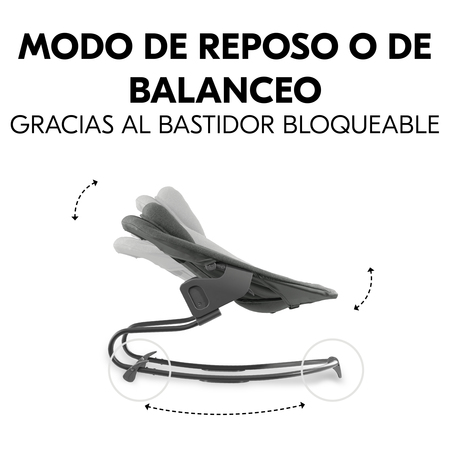 Para mecerse suavemente o balancearse