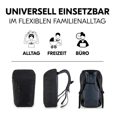 Universell einsetzbar im flexiblen Familienalltag