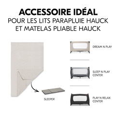 Accessoire idéal pour les lits de voyage hauck