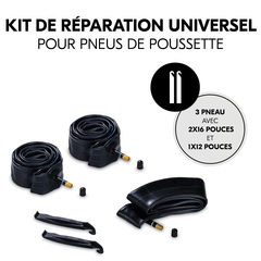 Kit de réparation pour roues de poussettes
