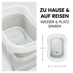 Baby Badewanne mit Sitzhocker für in- und outdoor