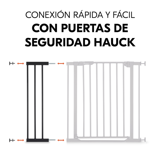 Safety Gate Extension 21 cm Black