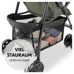Viel Stauraum durch XL-Korb