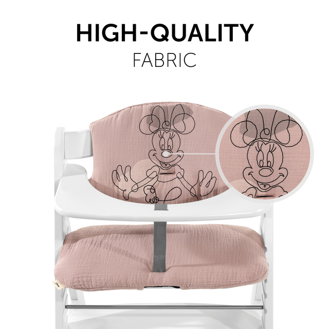 Highchair Pad Select  Minnie Mouse Rose