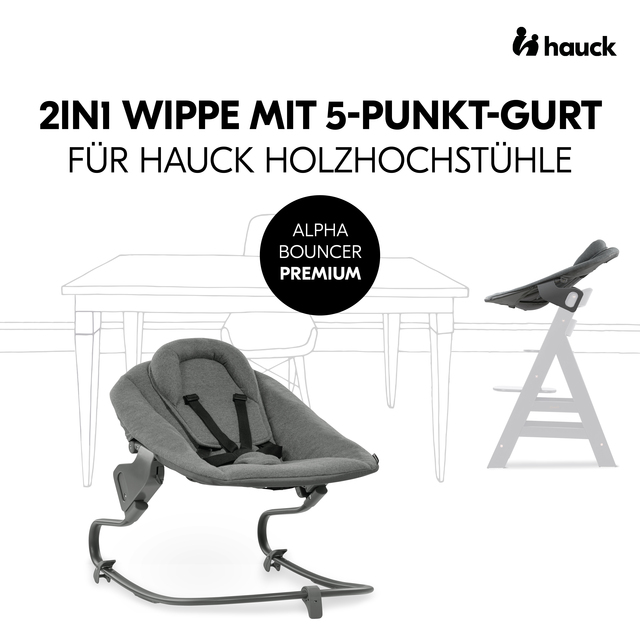 Alpha Bouncer Premium  Dark Grey
