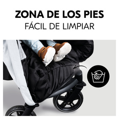 Pieza de los pies de fácil cuidado y limpieza