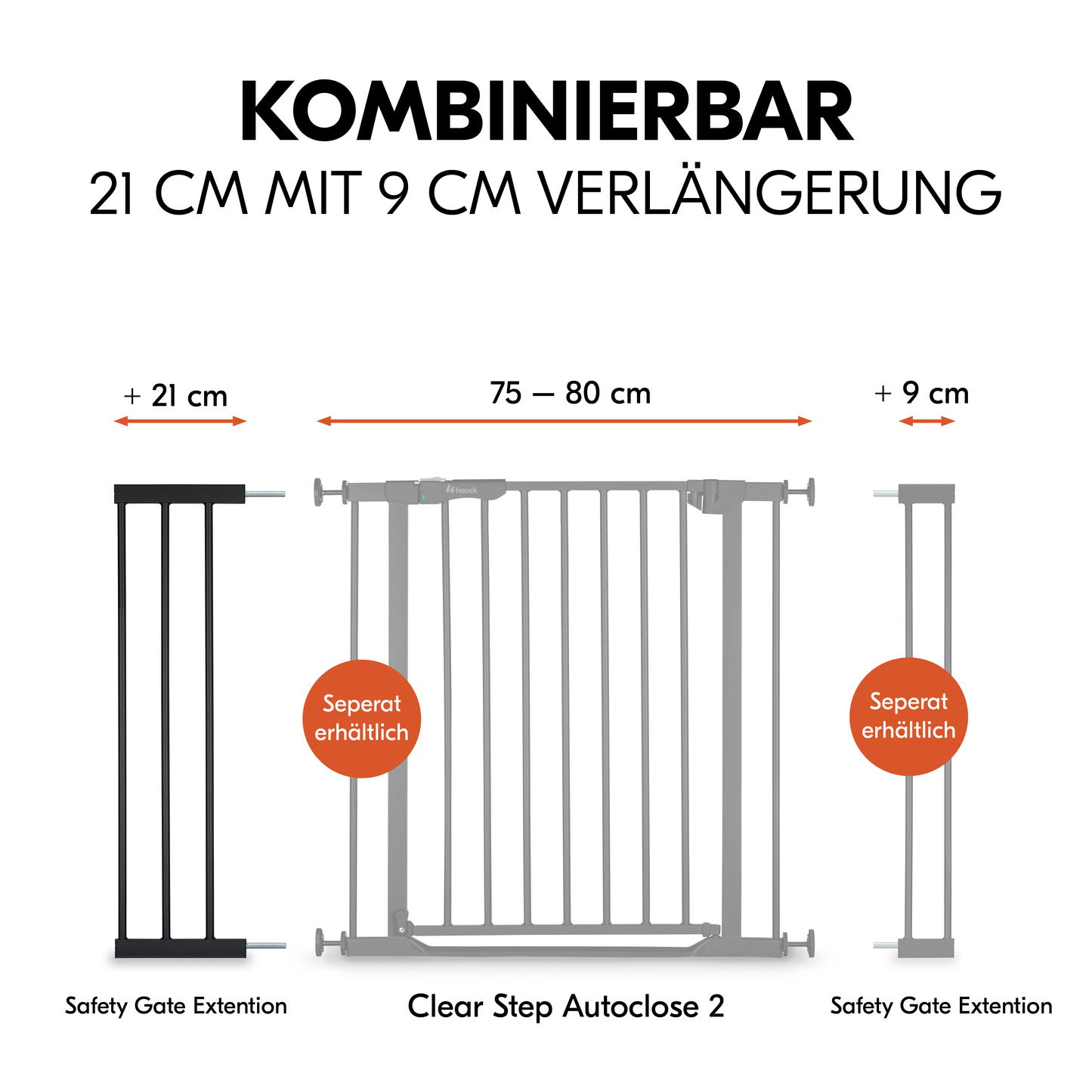 Safety Gate Extension 21 cm