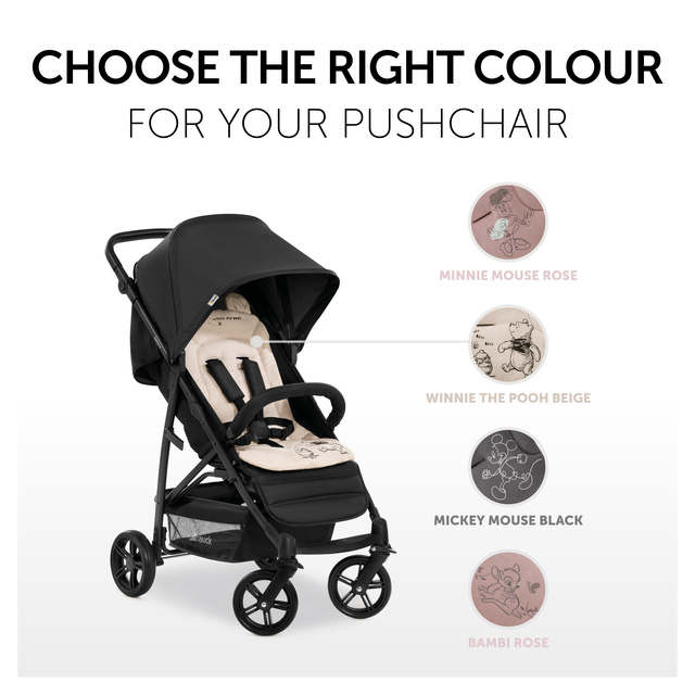 Pushchair Seat Liner  Winnie the Pooh Beige