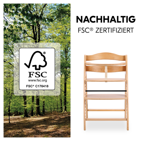 Nachhaltiges und FSC®-zertifiziertes Buchenholz