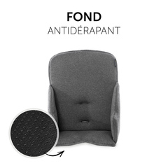 Doux et stable grâce au revêtement antidérapant