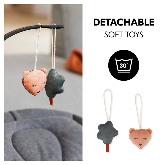 Highchair Bouncer Mobile Bear