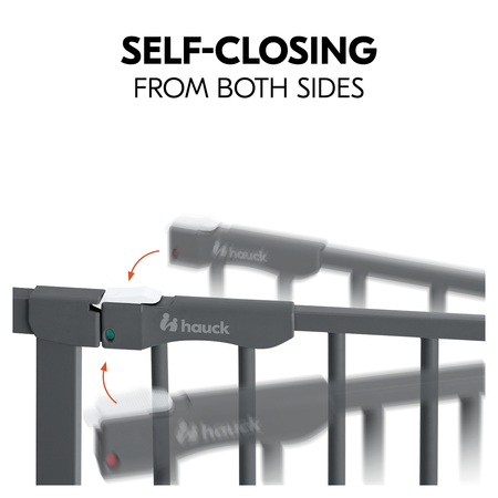 Self-closing from both sides