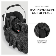 Smart blanket that never slips out of place