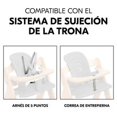 Compatible con el sistema de arnés de la trona