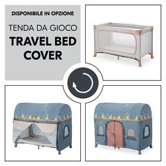 Con la Travel Bed Cover per la tenda da gioco