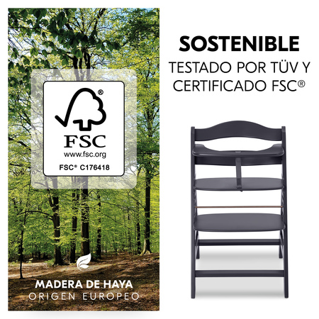 Madera sostenible con certificación FSC®