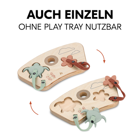 Mit und ohne Play Tray