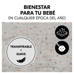 Agradable para tu bebé durante todo el año