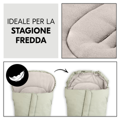 Caldo e accogliente grazie alla fodera in pile