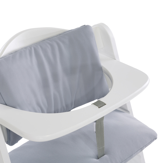 Highchair Pad Deluxe Stretch Grey